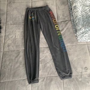 Aviator nation pants!! Barley worn!💗🌈⚡️